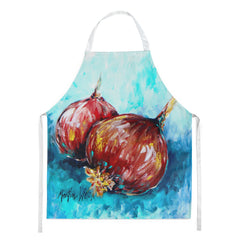 Onion Funions Apron – Vibrant Art, Comfortable Fit for Cooking & Gardening
