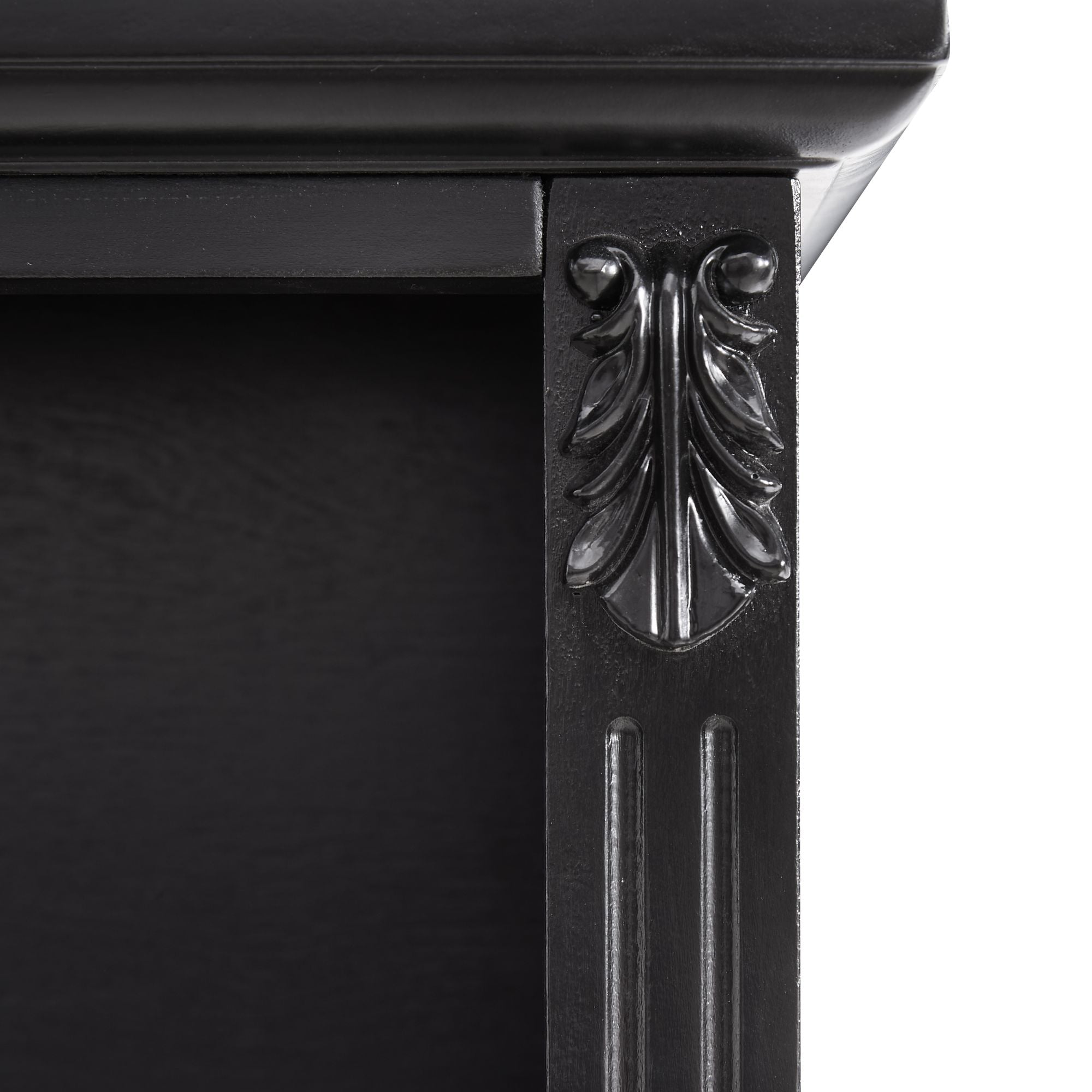 Vintage-Style Nightstand with Charging Station