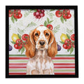 Orange Roan English Cocker Spaniel Vegetable Wall Art