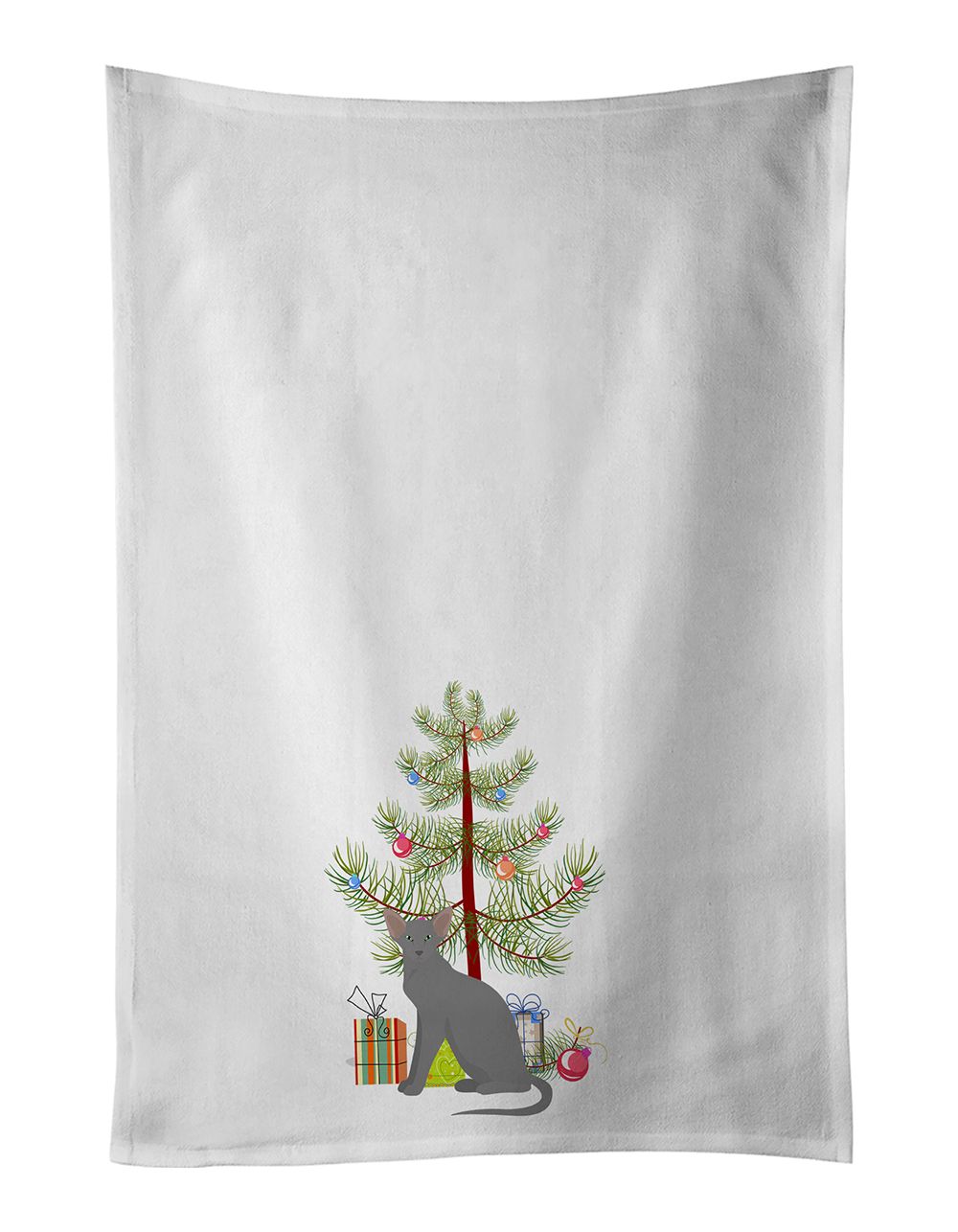 Oriental Shorthair Christmas Kitchen Towel Set