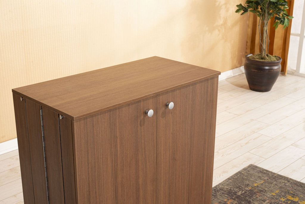 Origamy 3-Tier Shoe Storage: Compact Organization for Entryway and Closet