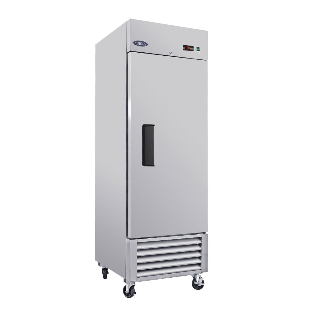 ORIKOOL Commercial Freezer 23 Cu. with 1 Solid Door Reach-In Freezers Stainless