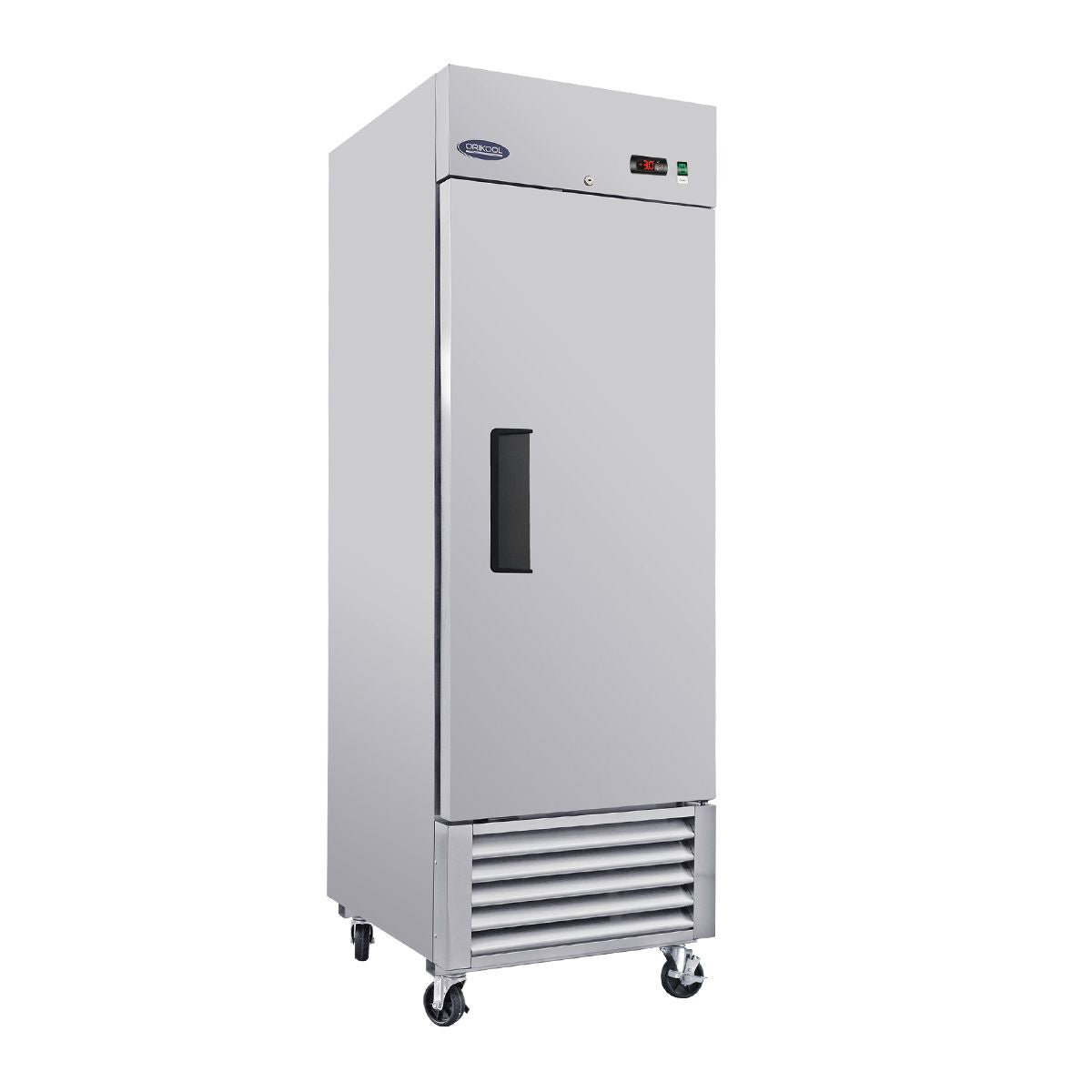ORIKOOL Commercial Freezer 23 Cu. with 1 Solid Door Reach-In Freezers Stainless