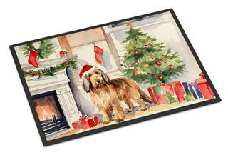 Otterhound Cozy Christmas Artwork Doormat