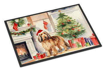 Otterhound Cozy Christmas Artwork Doormat