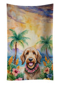 Otterhound Luau Two-Sided Kitchen Towel