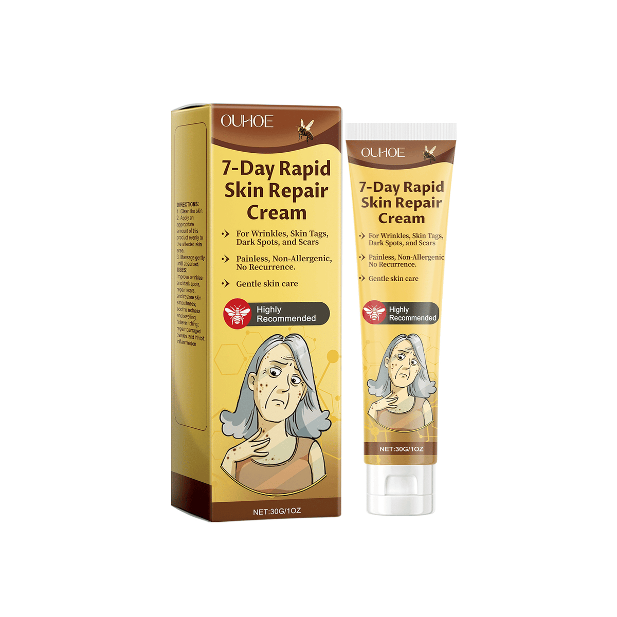 OUHOE Skincare Cream: Moisturize, Hydrate & Target Fine Lines