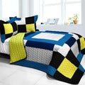Our Little World Vermicelli-Quilted Patchwork Set