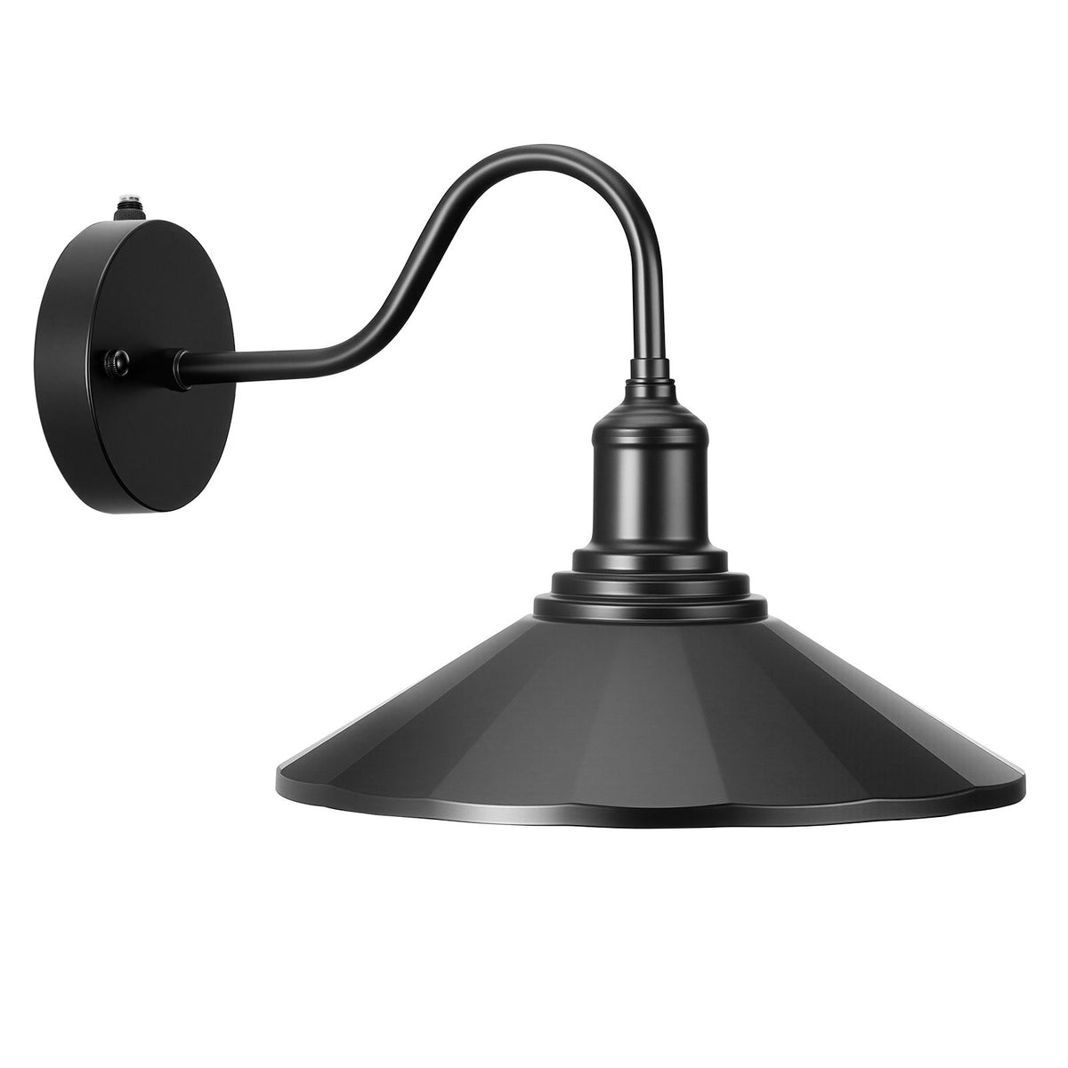 Farmhouse Gooseneck Barn Lights with Dusk-to-Dawn Control