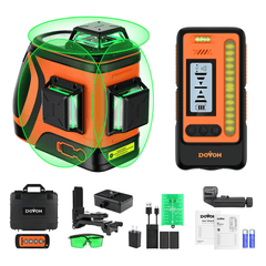 Ultra-Bright 110mW 360° Self-Leveling Outdoor Laser Level Kit