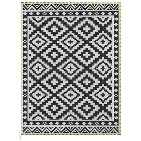 Reversible Lighted Outdoor Rug for Patios and Camping