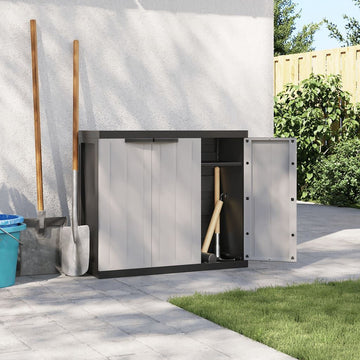 Compact Outdoor Storage Cabinet for Garden and Balcony