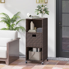 Smart Outdoor Storage Cabinet for Patio & Poolside