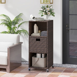 Smart Outdoor Storage Cabinet for Patio & Poolside