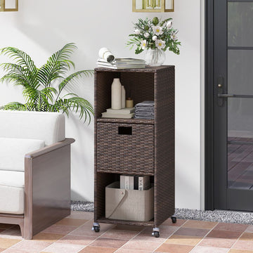 Smart Outdoor Storage Cabinet for Patio & Poolside