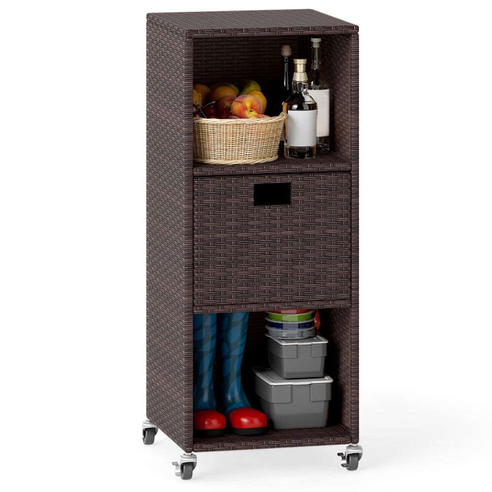 Smart Outdoor Storage Cabinet for Patio & Poolside