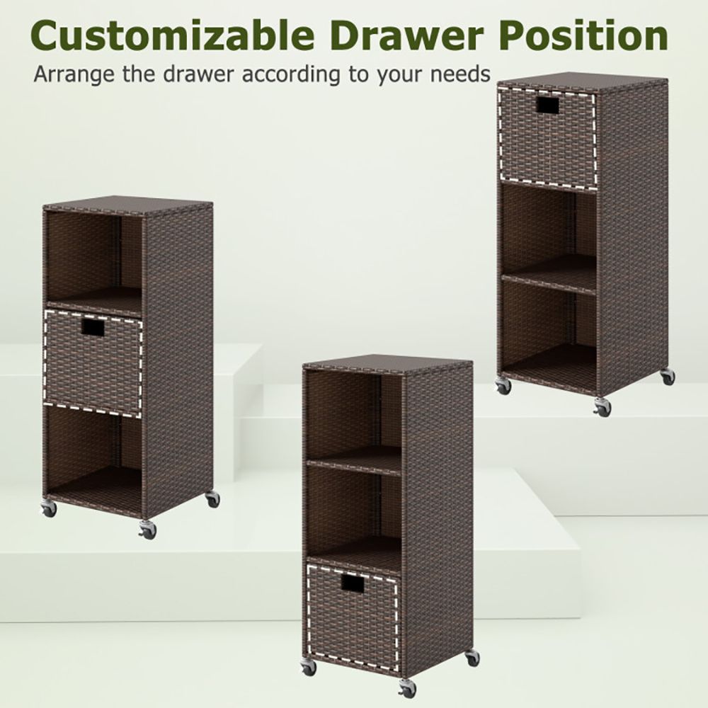Smart Outdoor Storage Cabinet for Patio & Poolside