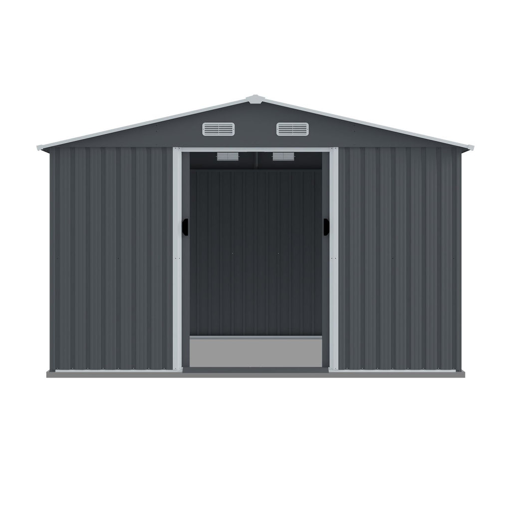 everyday Outdoor Storage Shed with Sloped Roof and Spacious Interior