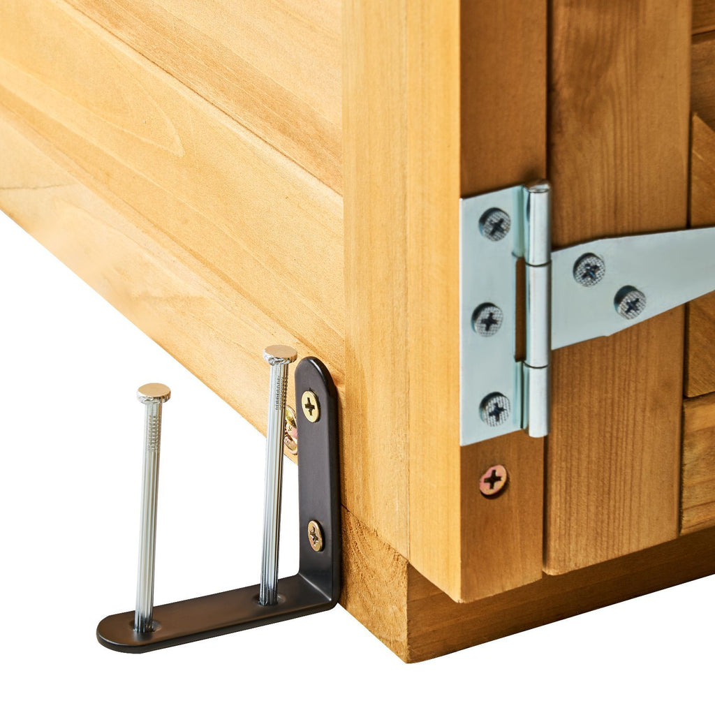 Premium Outdoor Storage Cabinet with water-ready Roof and Spacious Interior