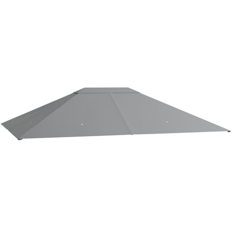 Outsunny Gazebo Replacement Top Cover with Vent and Drainage Holes
