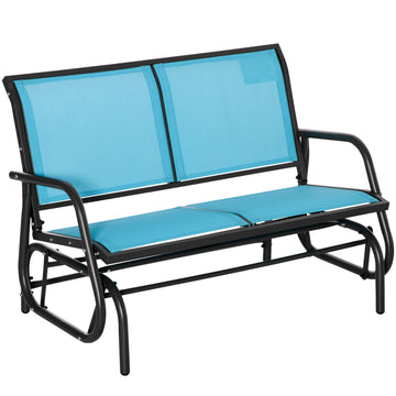 Two-Person Outdoor Glider for Porch and Garden