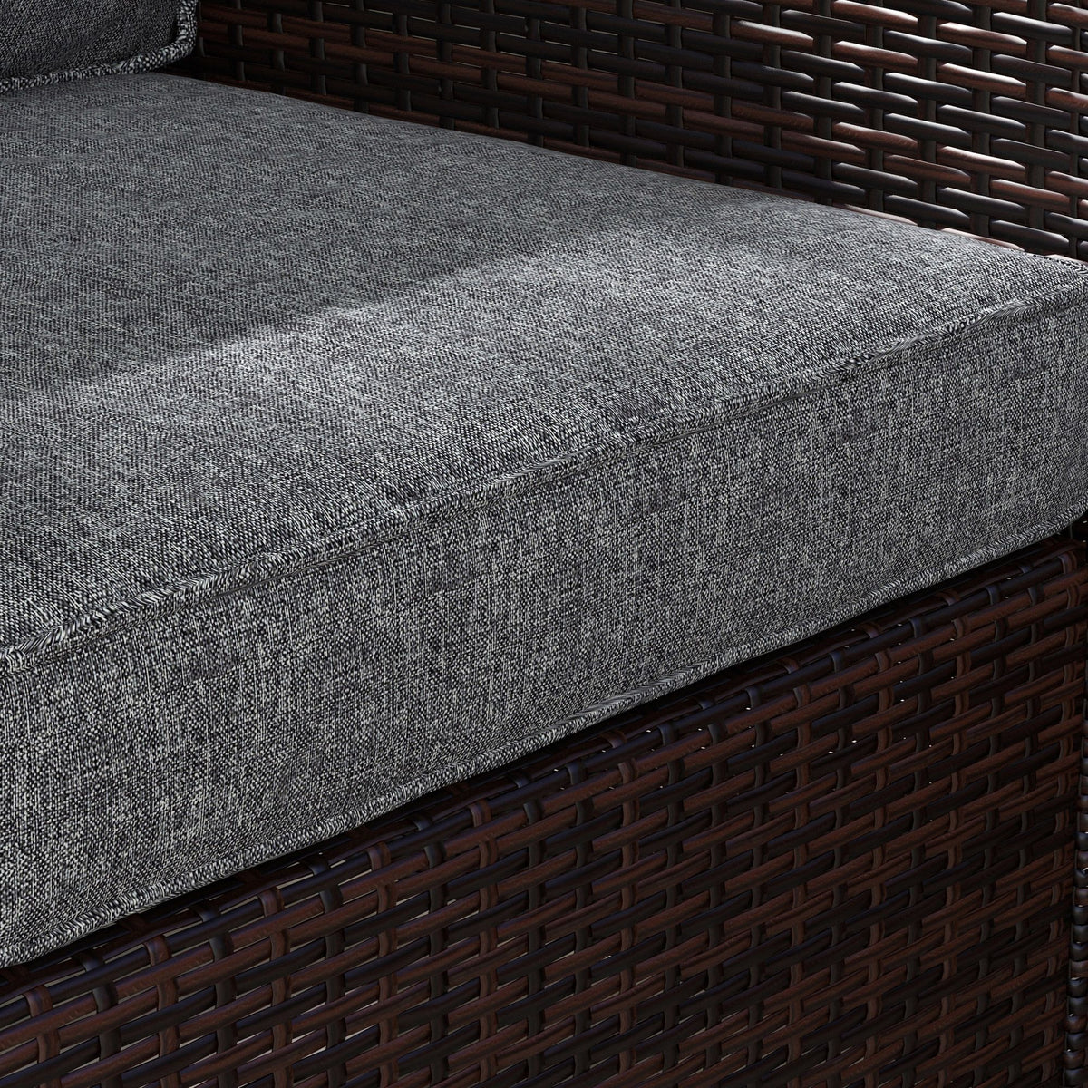 Comfortable 4-Piece Patio Chair Cushion Set with Back Pillows