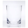 Oval Halo Clear Drinking Glass Set