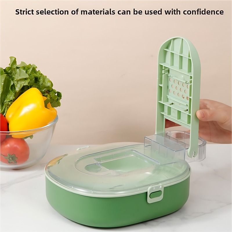 Oval Vegetable Cutter Set – Ergonomic, Safe & Precise