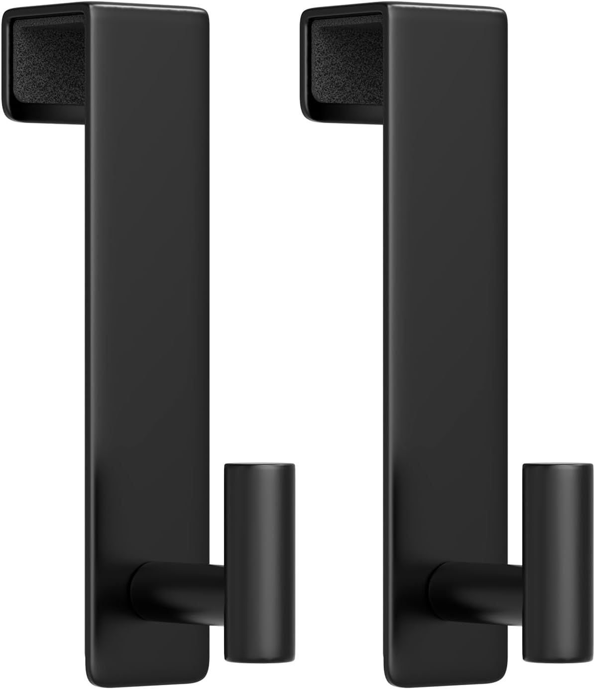 Over-the-Door Hooks 2-Pack - No Drilling Scratch-Free Coat & Towel Rack