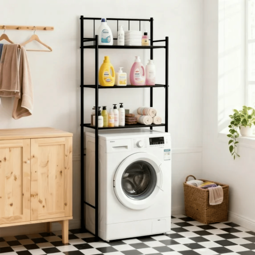 3-Tier Over Toilet Storage Rack for Bathroom Organization