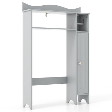 Multifunctional Over the Toilet Storage Cabinet with Toilet Paper Holder