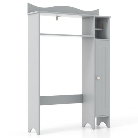 Multifunctional Over the Toilet Storage Cabinet with Toilet Paper Holder