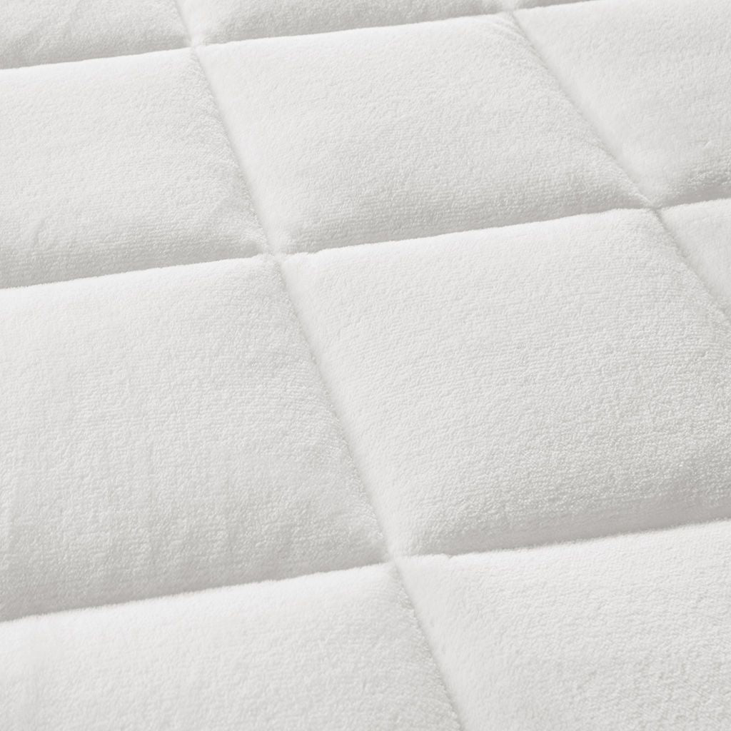 Overfilled Down Alternative Mattress Pad with Deep Pocket Skirt