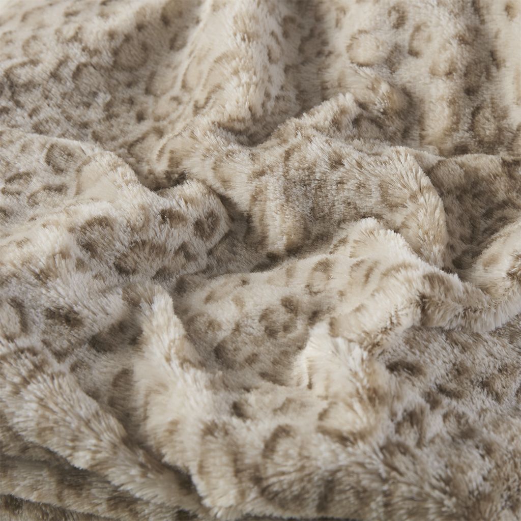Oversized Faux Fur Throw