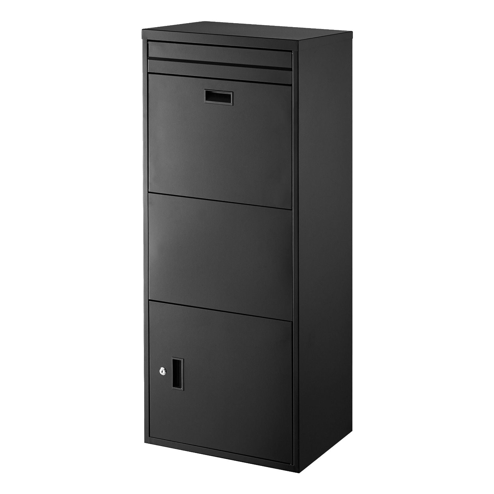 Secure Outdoor Package Delivery Box with Anti-Theft Design