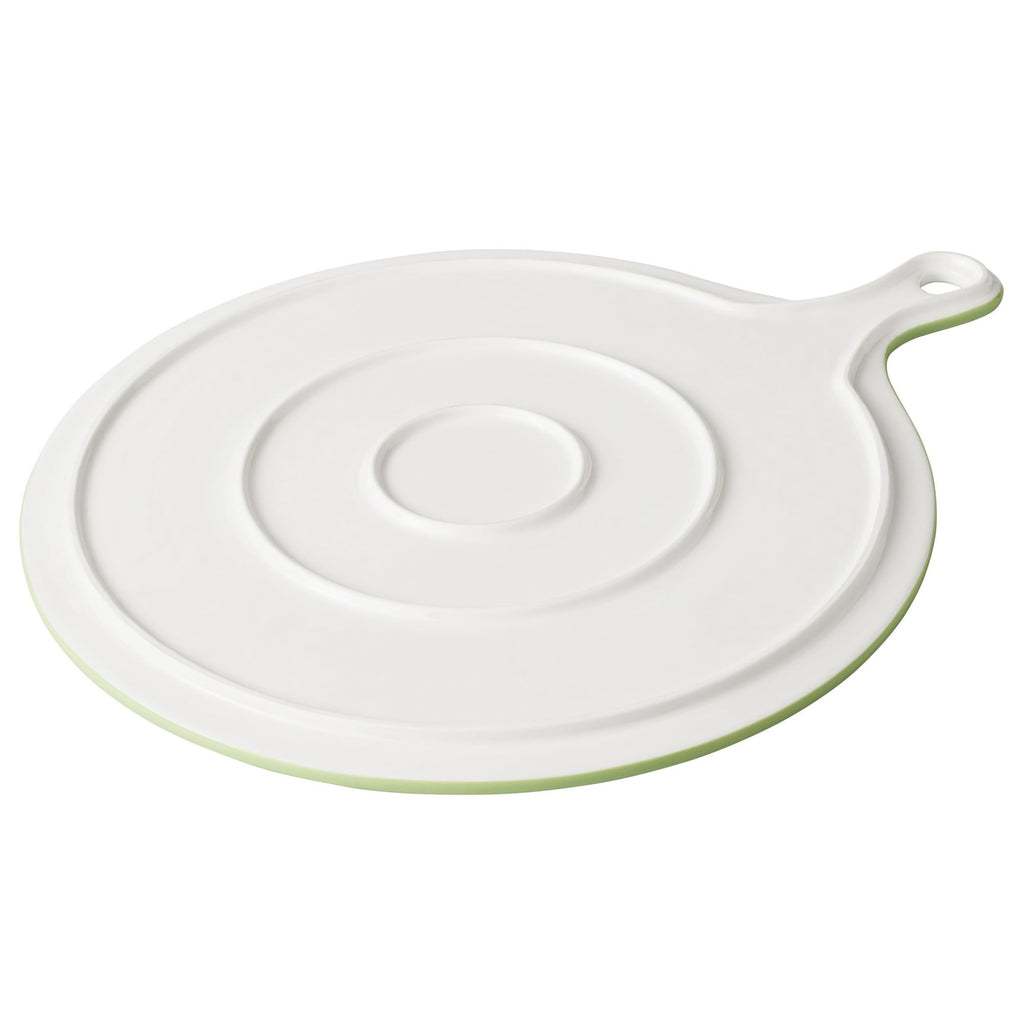 Painted Meadow Ceramic Serving Board – Floral Design