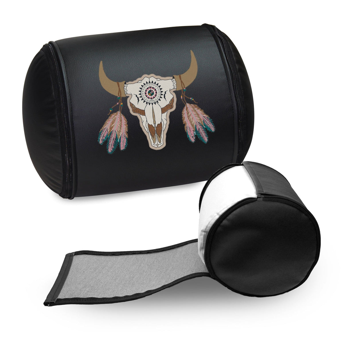 Painted Skull Interchangeable XZipit Logo Panel