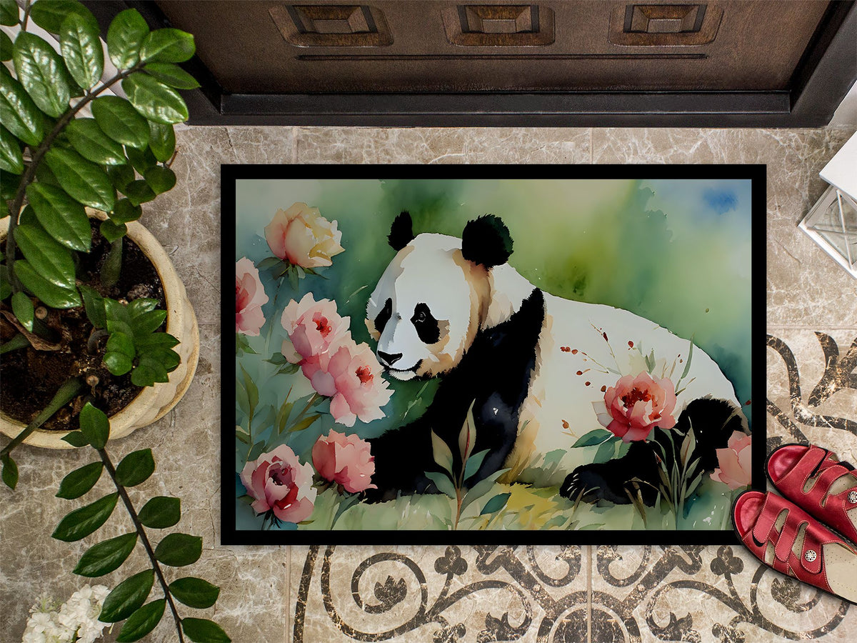 Panda Artwork Indoor-Outdoor Doormat