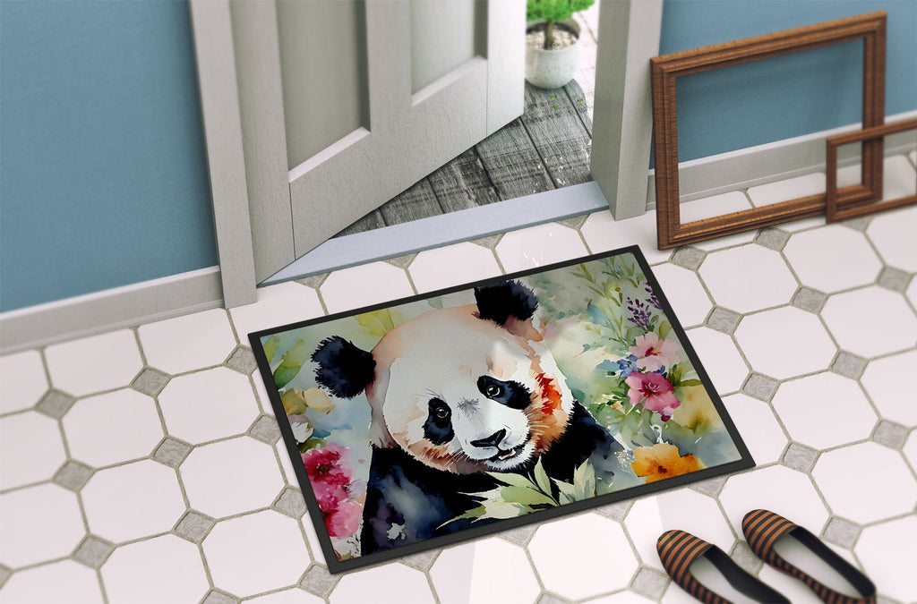 Panda Artwork Indoor-Outdoor Entryway Doormat