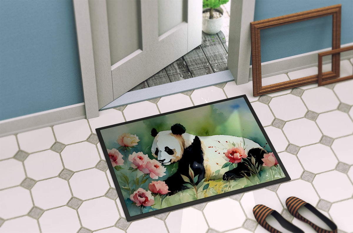 Panda Artwork Indoor-Outdoor Doormat