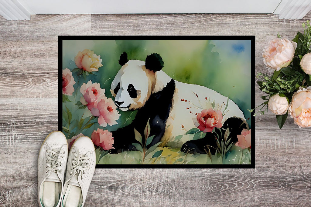 Panda Artwork Indoor-Outdoor Doormat