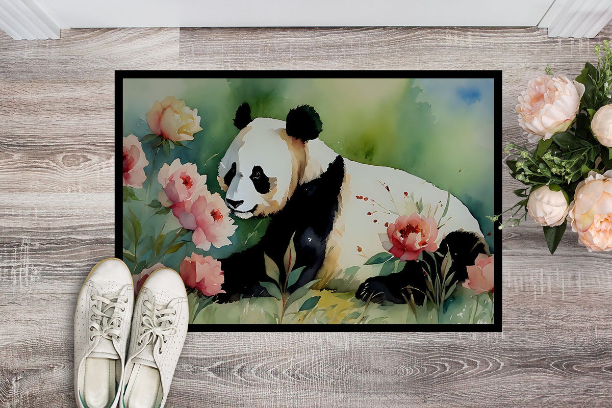 Panda Artwork Indoor-Outdoor Doormat