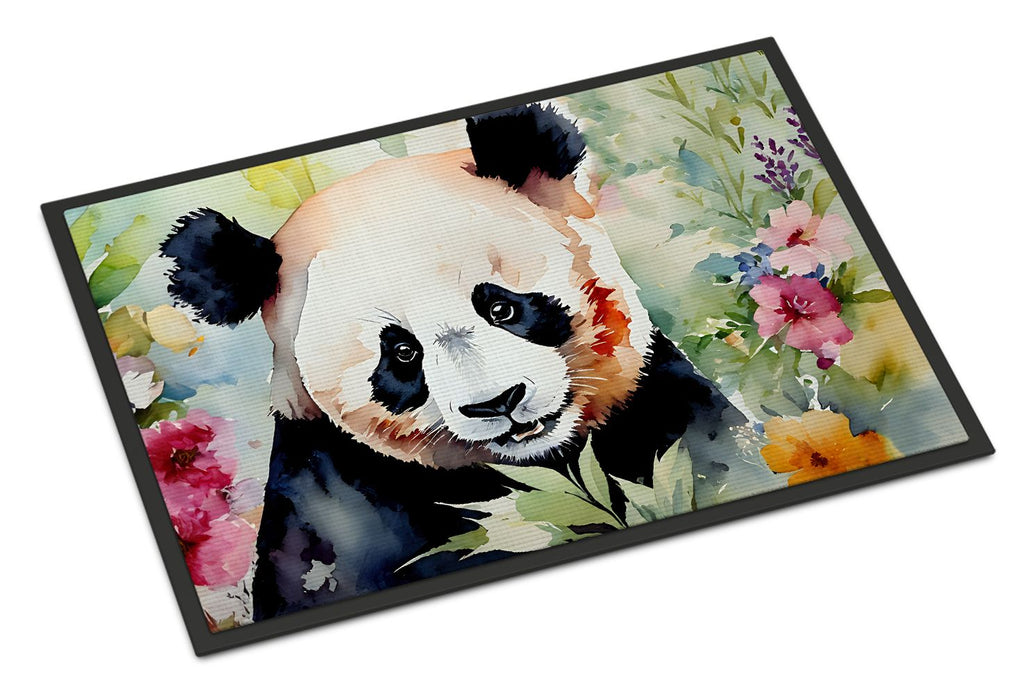 Panda Artwork Indoor-Outdoor Entryway Doormat