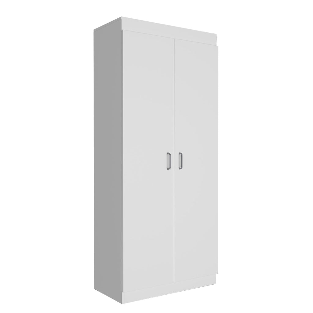 Tall Storage Cabinet with Spacious Shelves for Kitchen or Garage