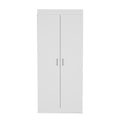Tall Storage Cabinet with Spacious Shelves for Kitchen or Garage