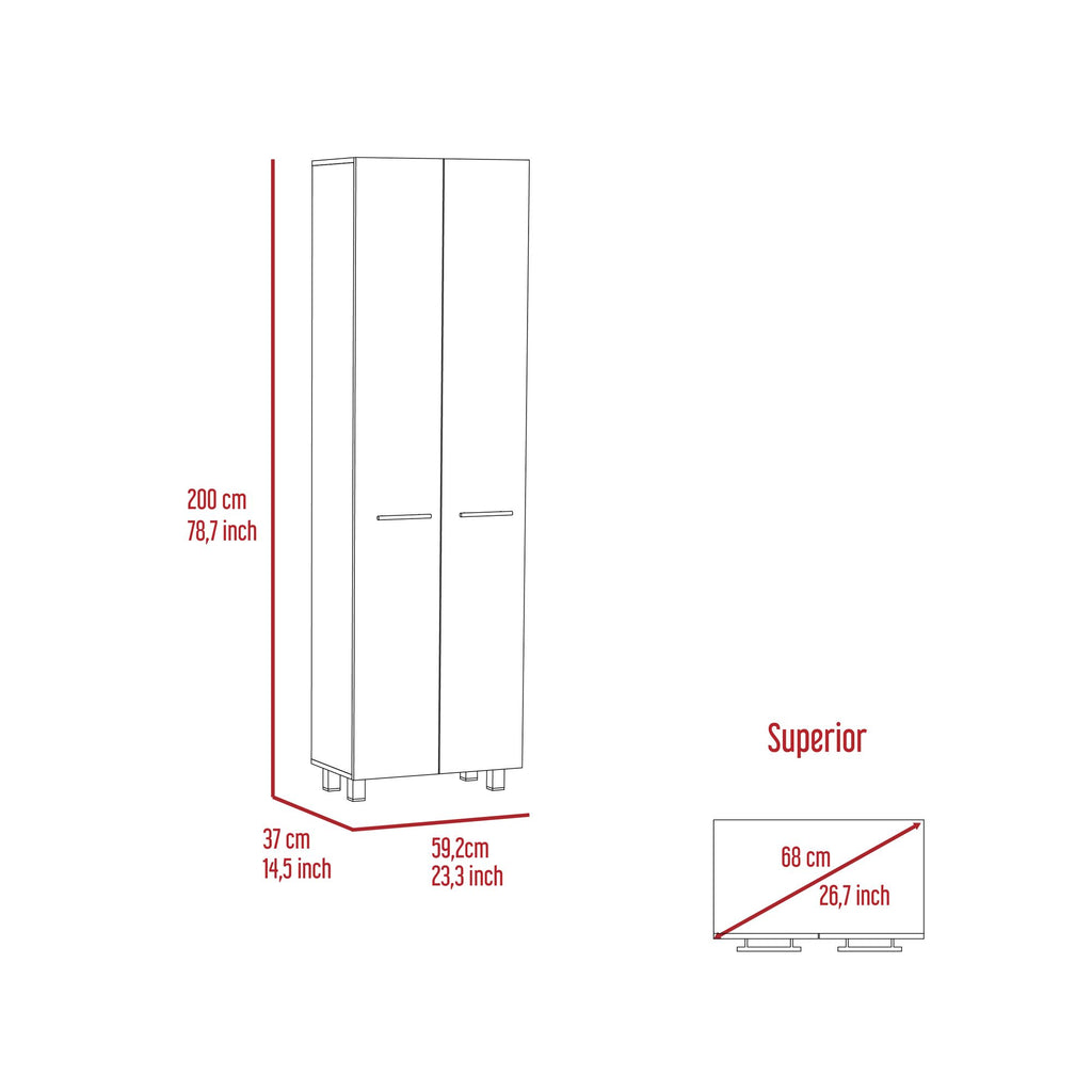 Spacious Tall Storage Cabinet for Home Organization