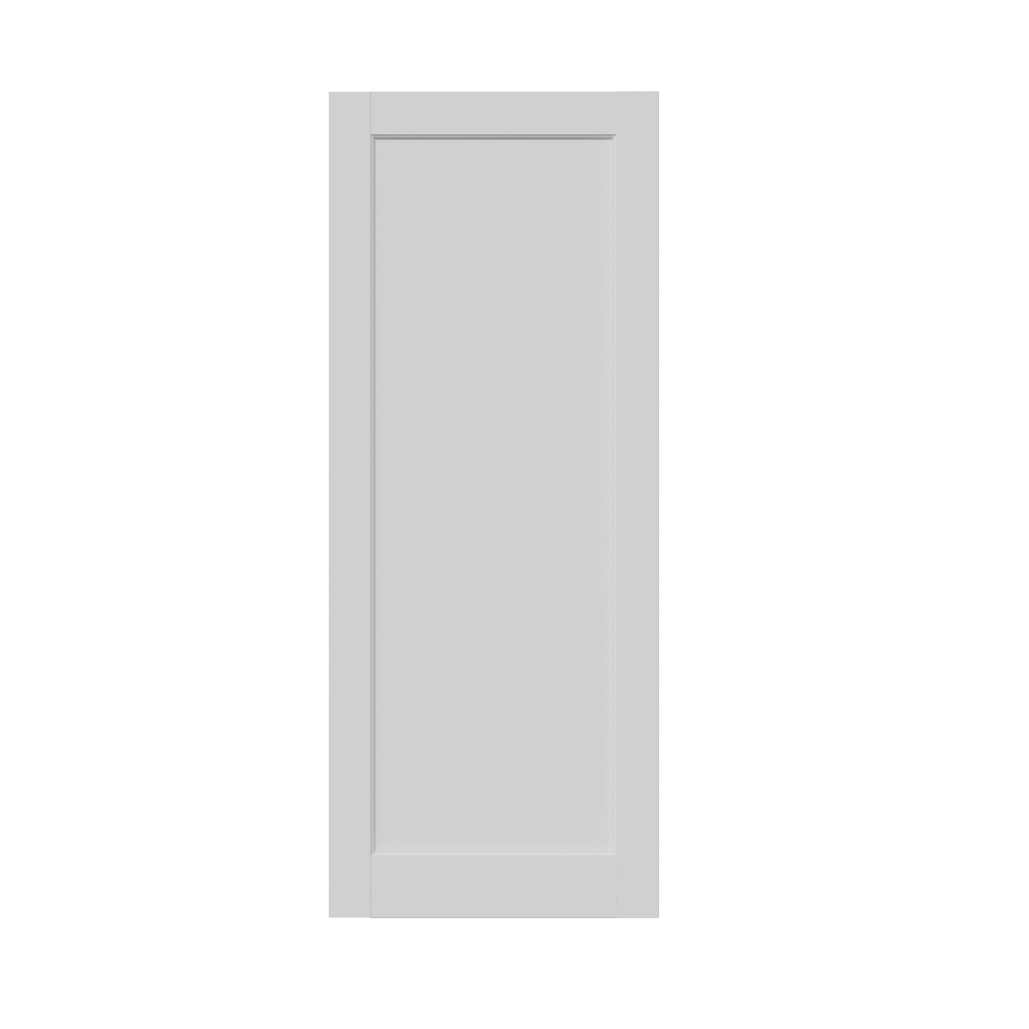 Primed Paneled Door Slab for French or Barn Door Projects