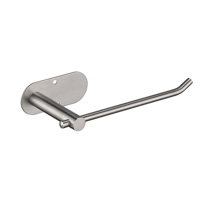 Wall-Mounted Paper Towel Holder for Kitchen & Bathroom - Self-Adhesive or Drilling