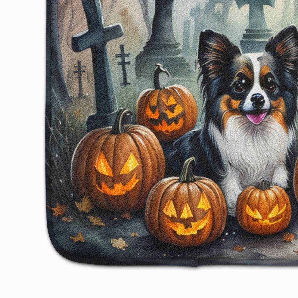 Papillon Spooky Halloween Cushioned Floor Mat