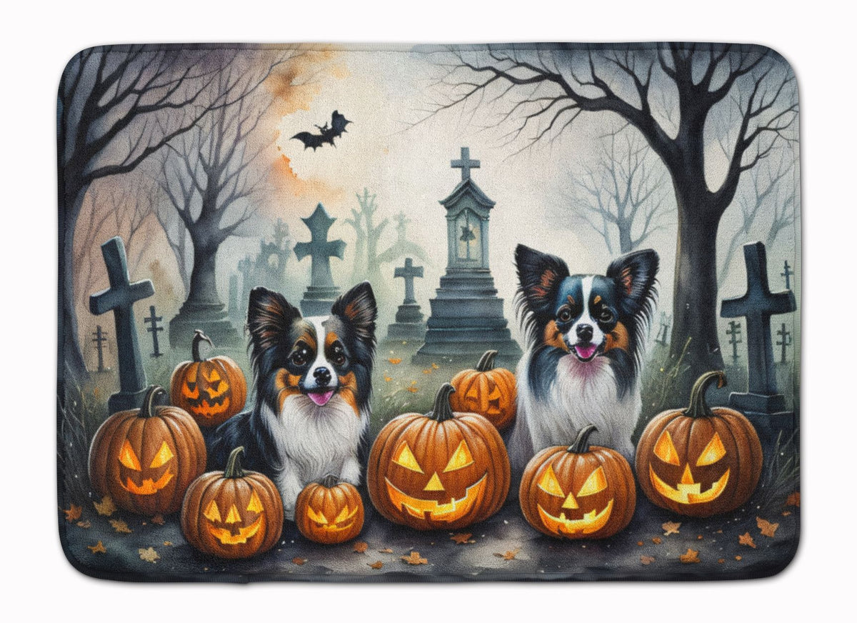 Papillon Spooky Halloween Cushioned Floor Mat